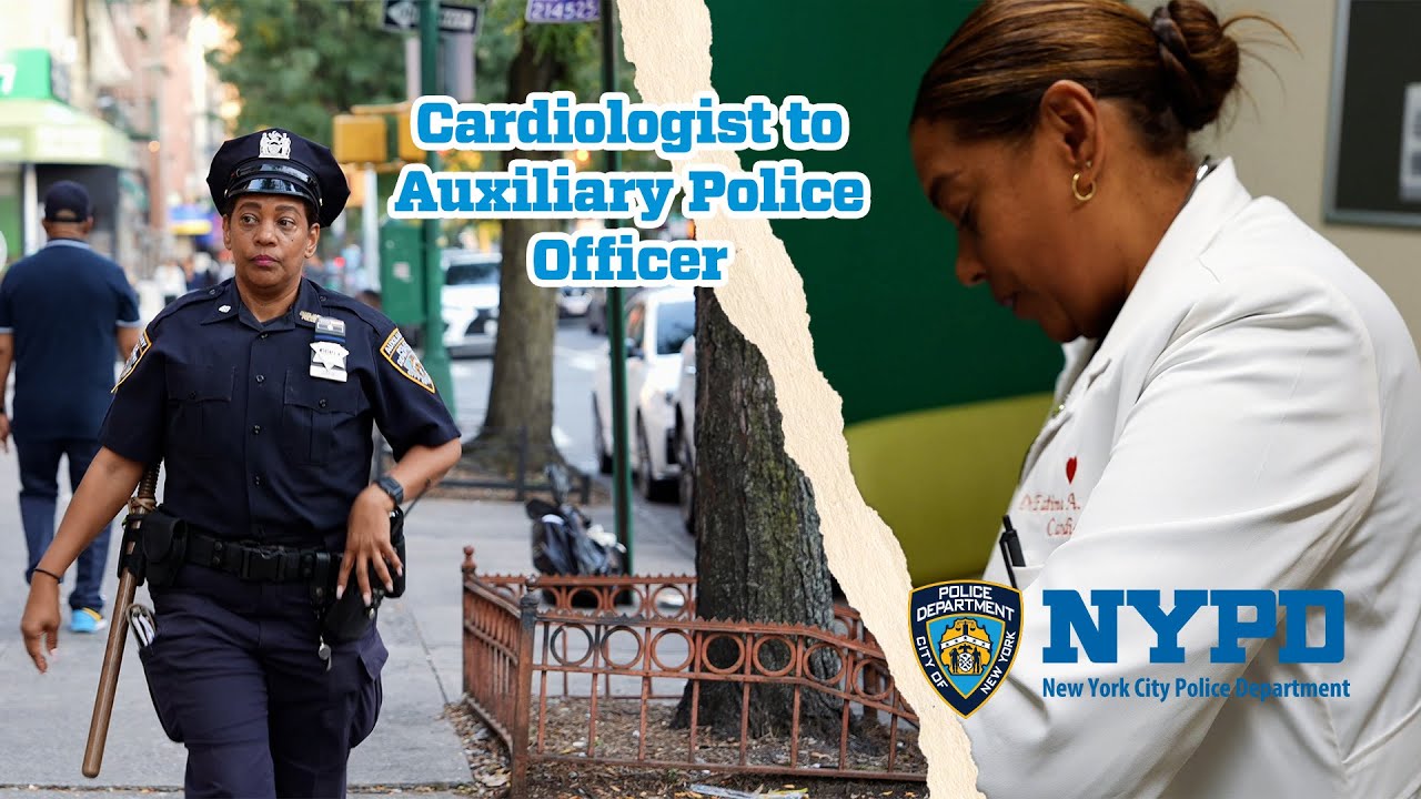 From Cardiologist to NYPD Auxiliary Police Officer