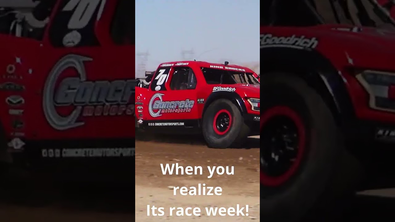 When You Realize Its Race Week! | Mint 400