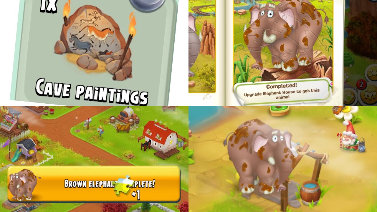 Hay day - Brown Elephant #hayday #gameplay