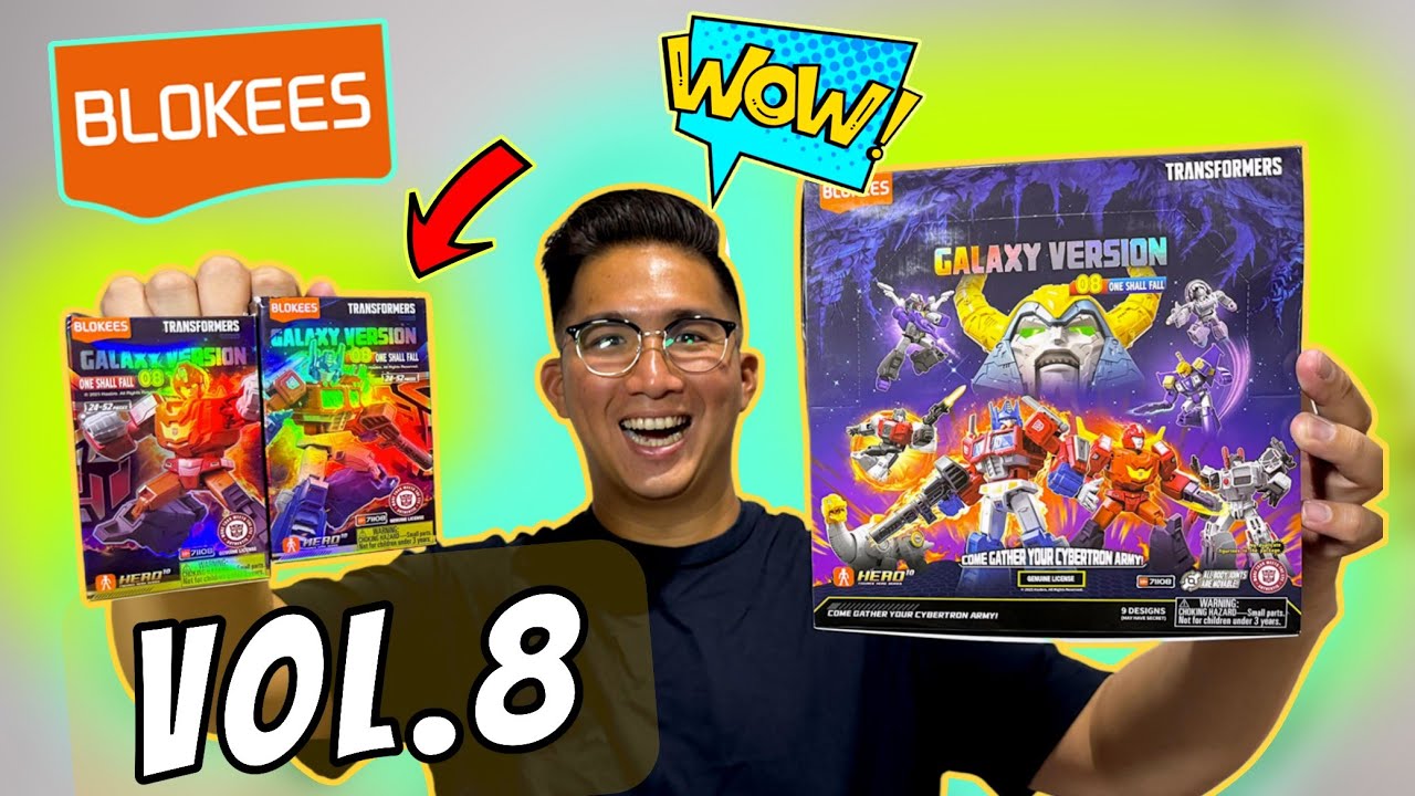WOW ! MAKIN DETAIL DAN MAKIN KEREN ! Unboxing & Review Blokees Transformers Vol.8