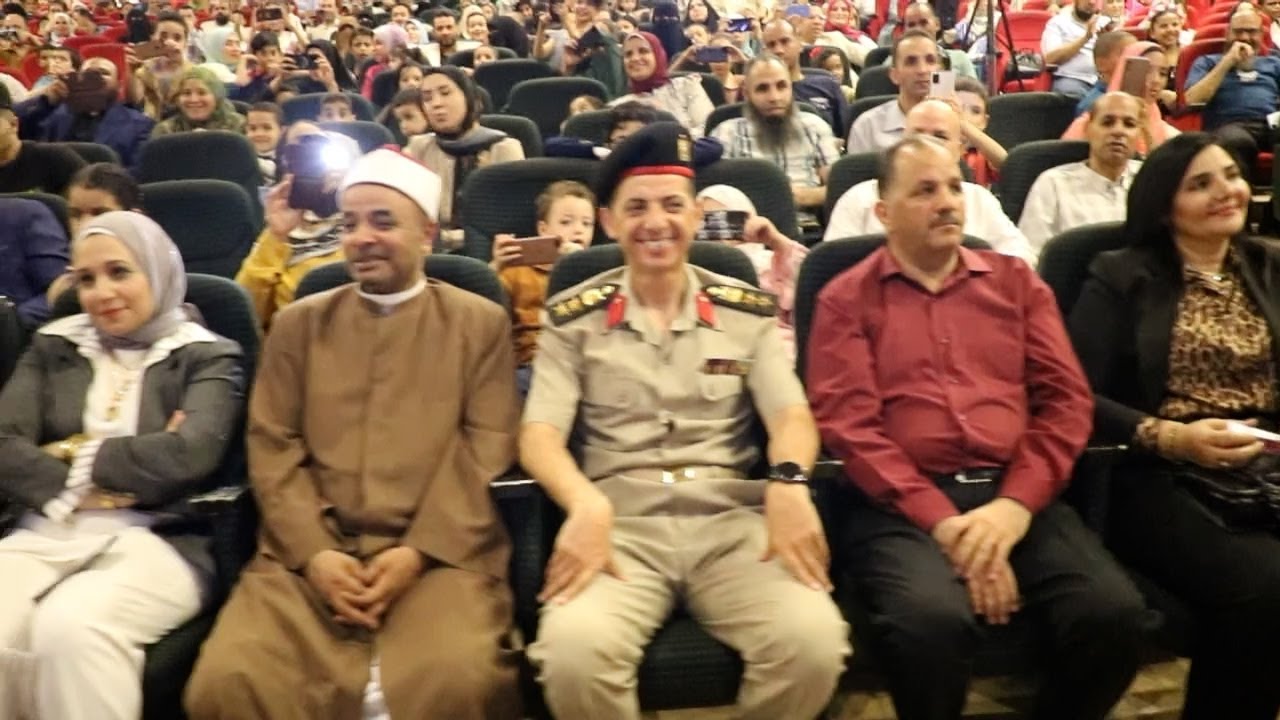 حفل معهد عمر بن عبدالعزيز بالتعاون مع ادارة المنيا التعليمية الازهرية لتكريم  الأوائل علي الجمهورية