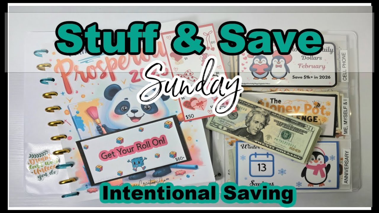 Savings Challenge Stuffing | Stuff & Save Sunday | Group Play