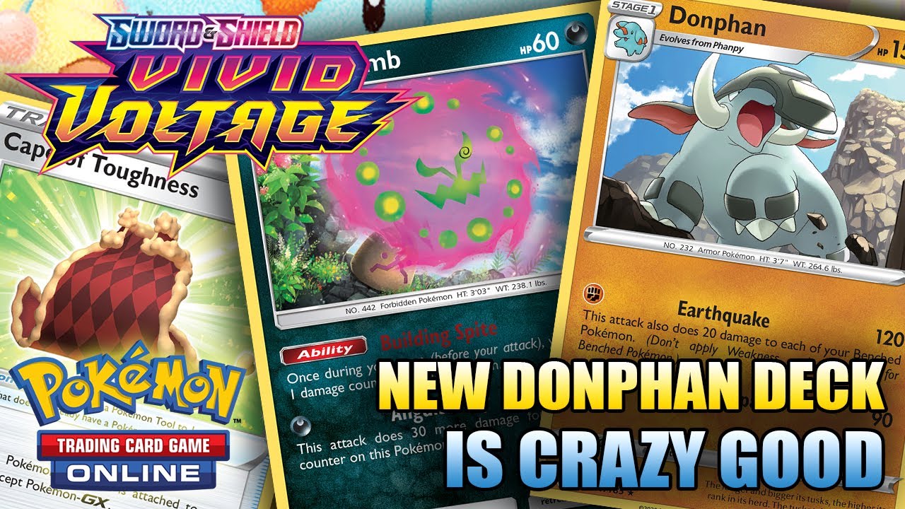 DONPHAN SPIRITOMB IS A BUSTED DECK!! Pokemon TCG (Vivid Voltage Decklist)