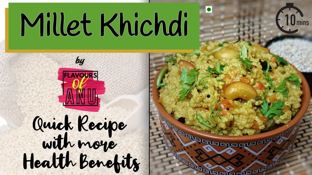 Must Try !!!  Healthy Millet Recipe - Proso Millet Khichdi  |  #panivaragu #baragu #barri
