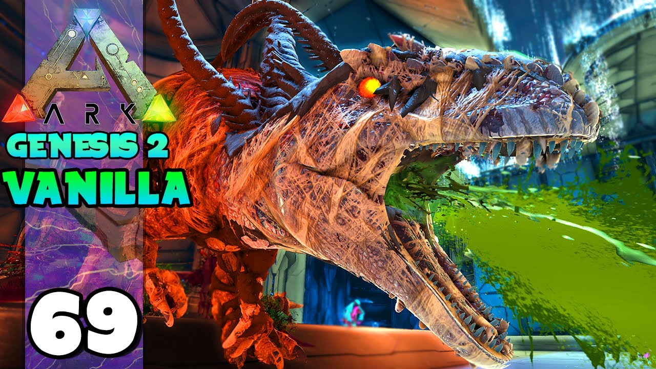 MISSÃO DO GIGA MUTANTE- CODE RED !!! ARK: Survival Evolved GENESIS 2 (VANILLA) 69