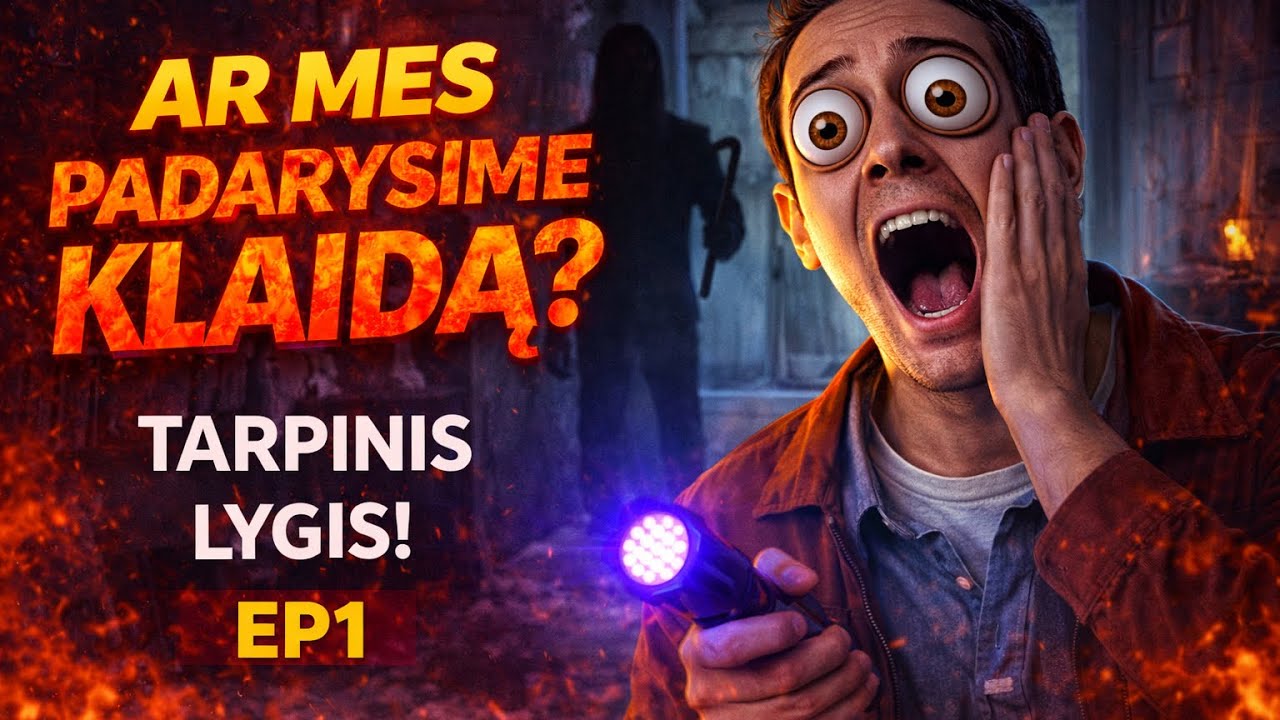 Phasmophobia Lietuviškai Ep.1