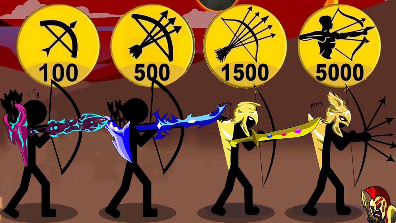 MAXIMUM DAMAGE OF ALL FIGURES SKIN ARCHIDON UP LEVEL VS FINAL BOSS | STICK WAR LEGACY | STICK MASTER