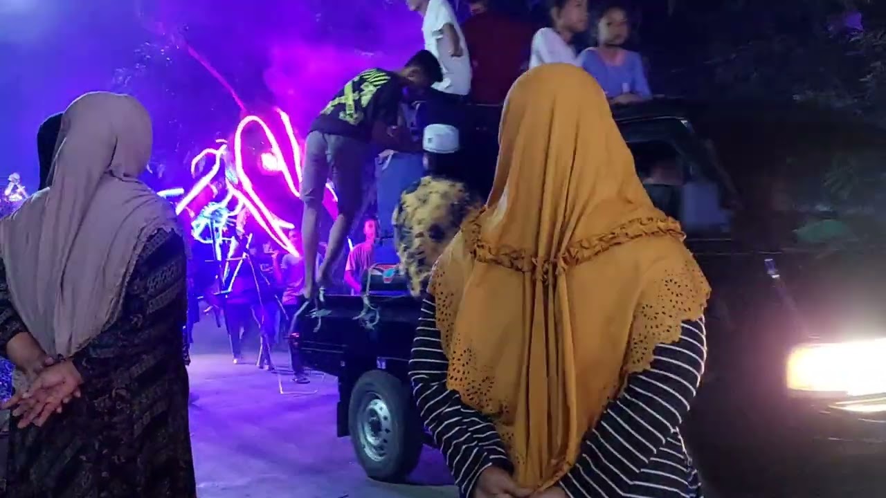 Keseruan Takbir Keliling Di Desa Anik XL