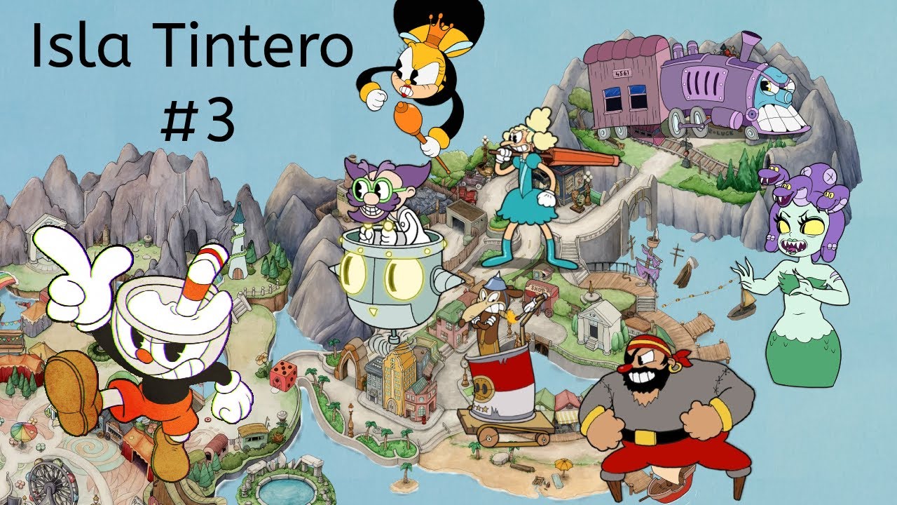 Cuphead isla tintero #3 - Modo experto - Calificación S