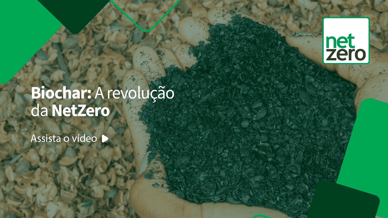 Biochar: A Revolução da NetZero na Agricultura Sustentável #biochar #netzero