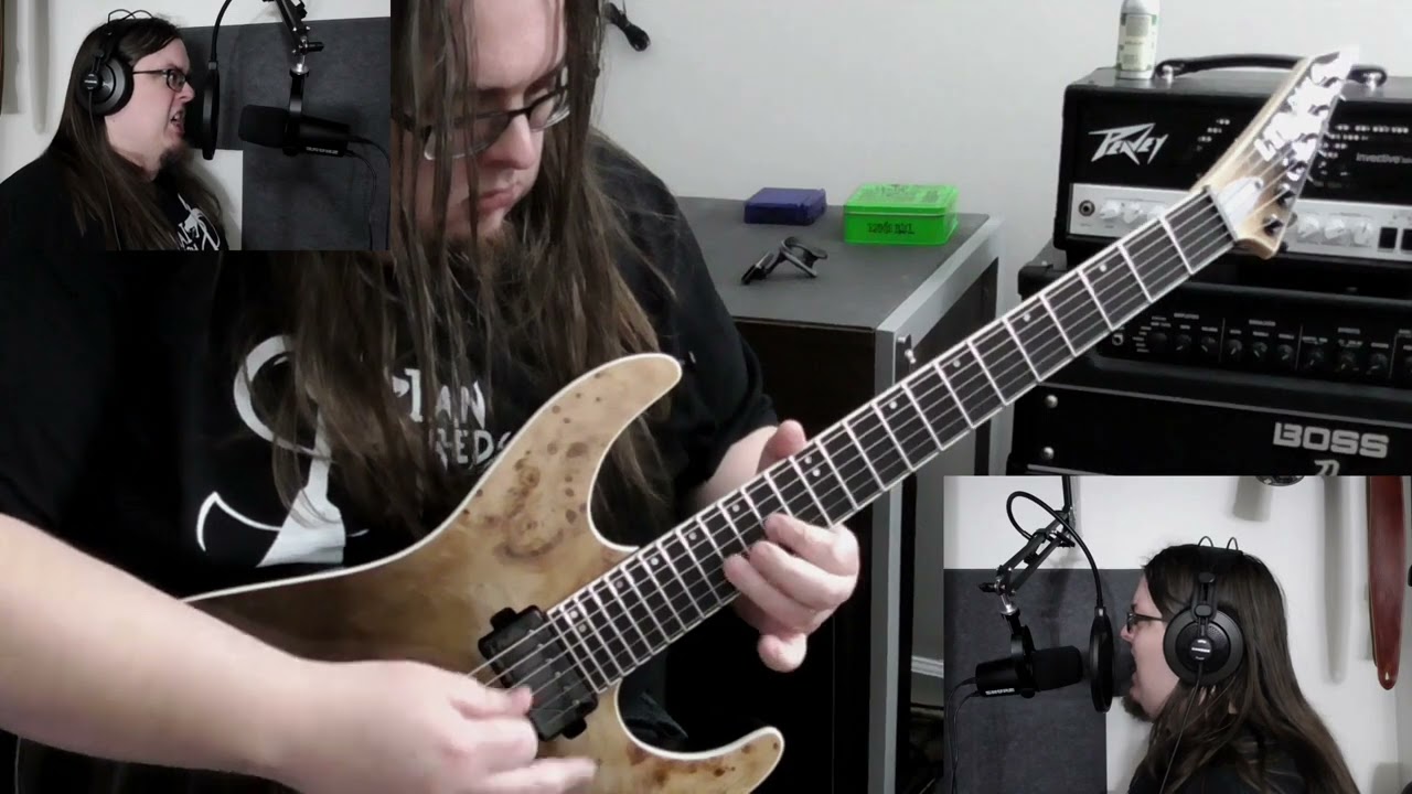 The Black Dahlia Murder - The Window (Guitar & Vocal Cover)