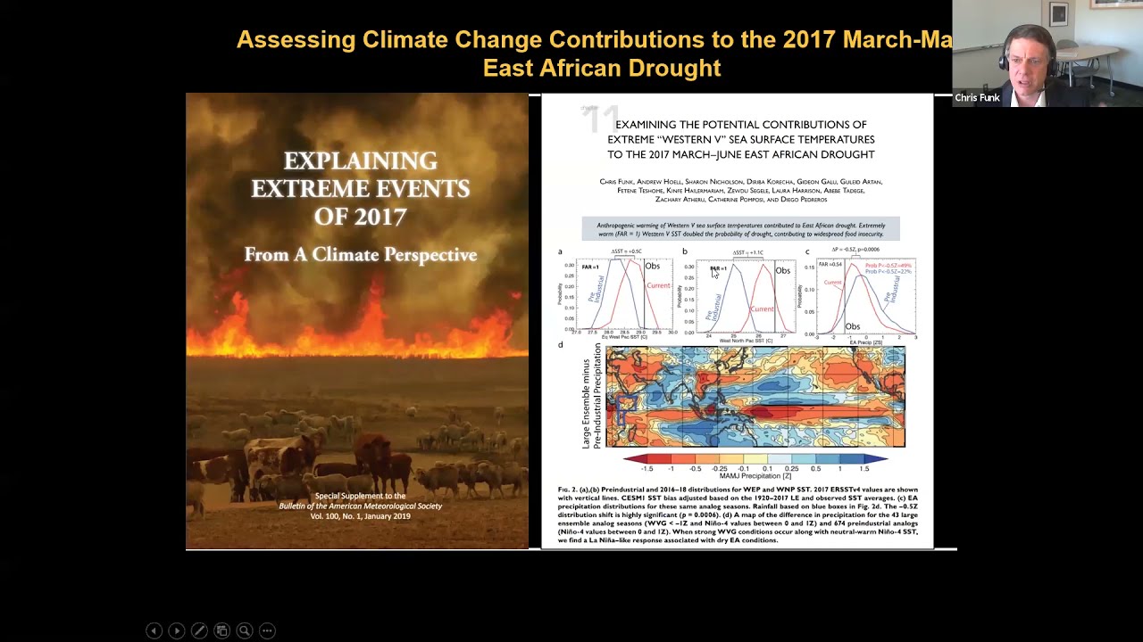 Cambridge Festival 2021 - Drought, Flood, Fire with Chris Funk