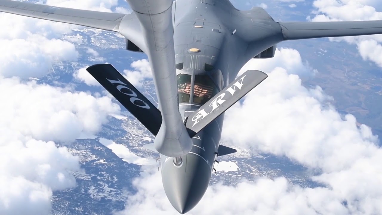 B-1B Lancer Refuels over Sweden