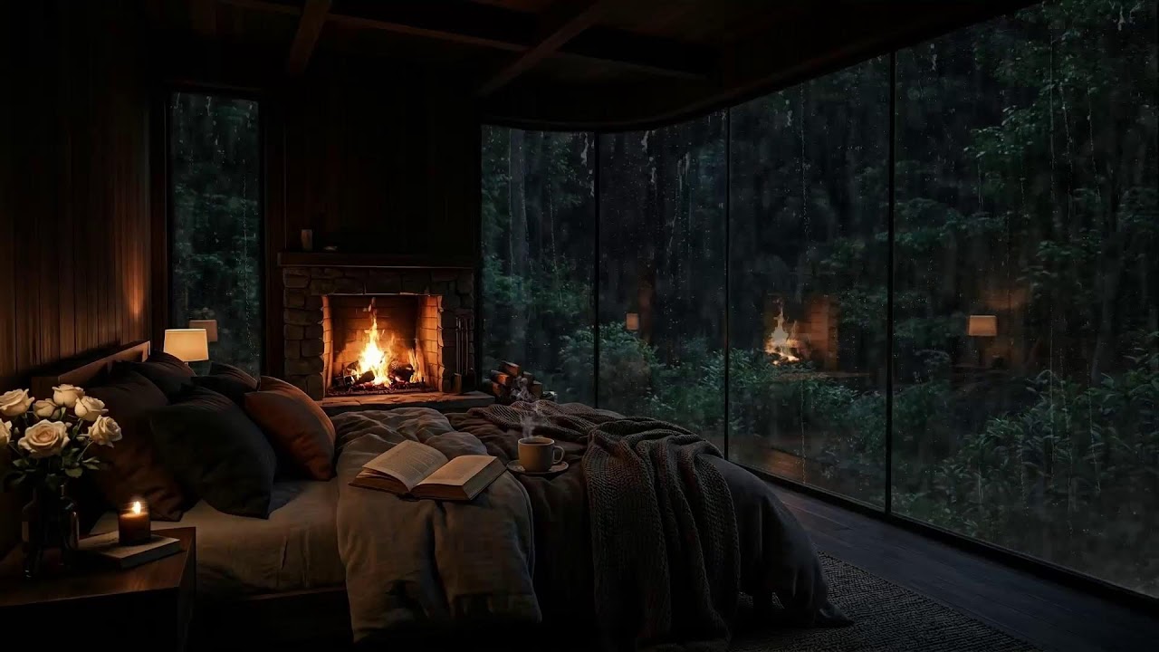 Relaxing Rain Sounds for Deep Sleep | Sleep Deeply with Calming Rain