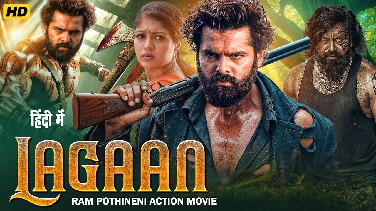 LAGAAN (Hindi Dubbed) Full Movie 2026 | Ram Pothineni | New South Indian Hindi Dubbed Action Movies