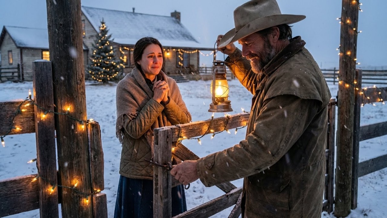 “You Won’t Want Me,” She Said on Christmas Eve — The Cowboy Smiled and Closed the Gate