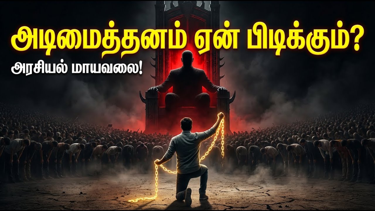 நாம் ஏன் அடிமைகளாக இருக்கிறோம்? ⛓️ | The Dark Psychology of Politics | Bertrand Russell Tamil