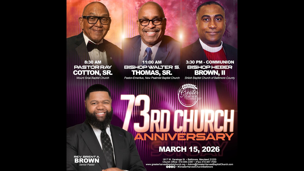 Communion Service, March 15,  2026  