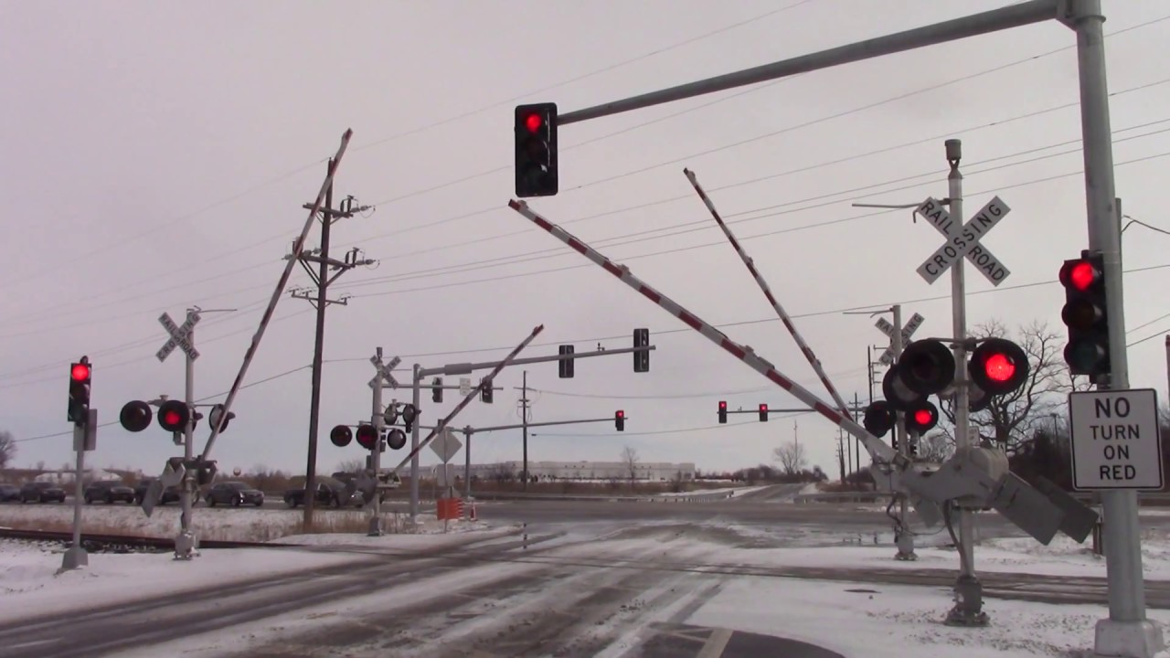 Hoff Rd. Grade Crossing (Elwood, IL) 2/5/18