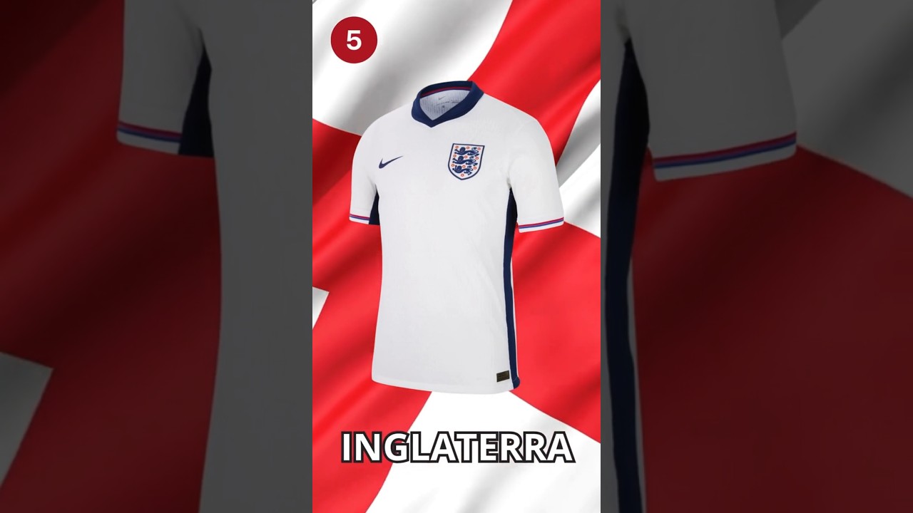 TOP 10 Mejores Camisetas de Fútbol de la Eurocopa 2024⚽ 
