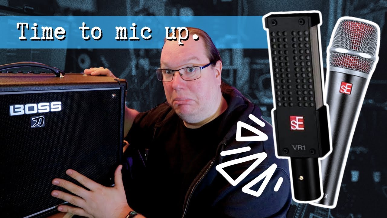 How to mic-up, mix and EQ a guitar amp?