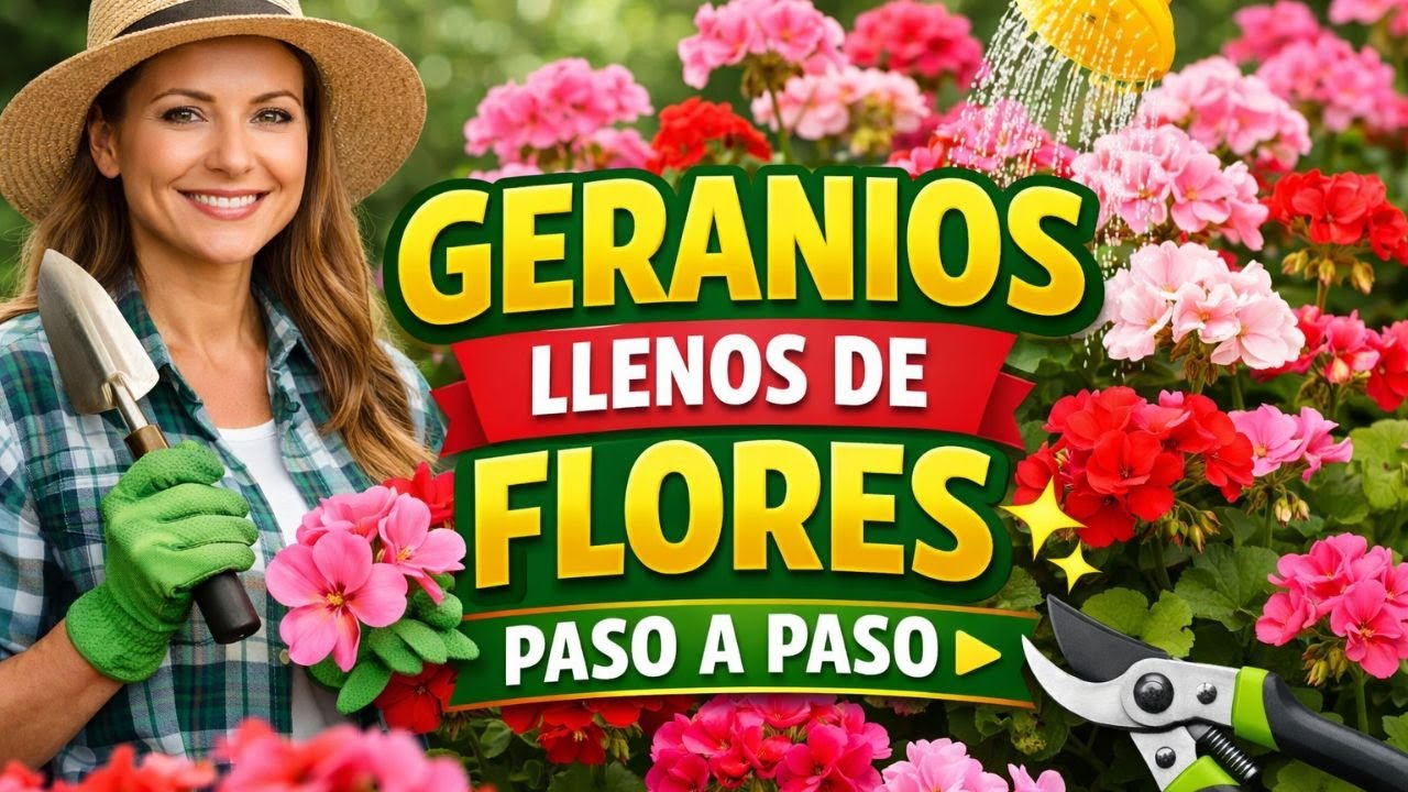 Así Logré un Jardín Lleno de Flores con una Sola Planta 🌺
