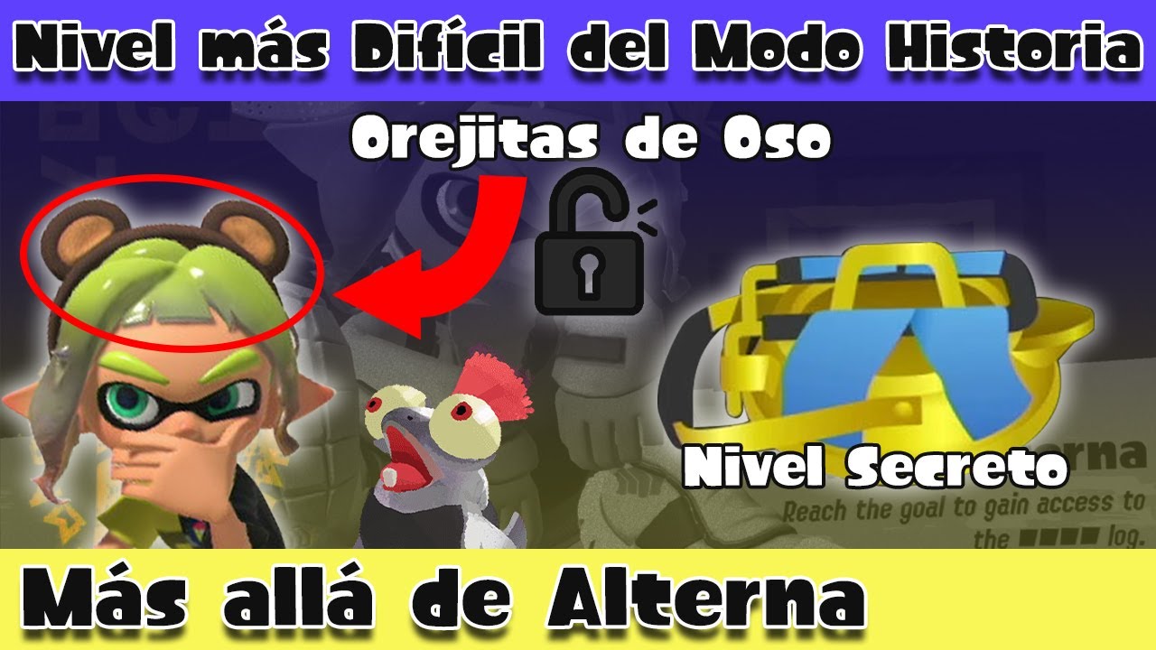 Más allá de Alterna (Nivel Secreto) | Modo Historia [Splatoon 3]