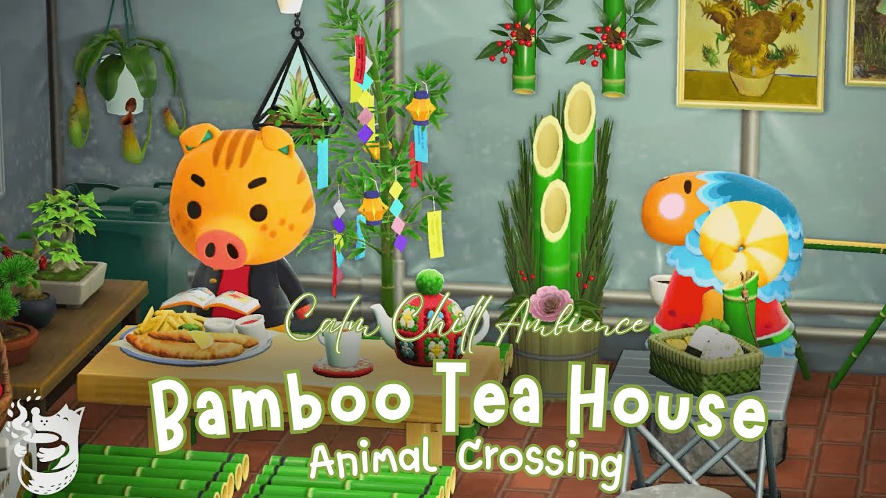 Bamboo Tea House 🍵🌿 Cozy Tea & Japanese Comfort Food | Calm Chill Ambience for Relaxing Moments