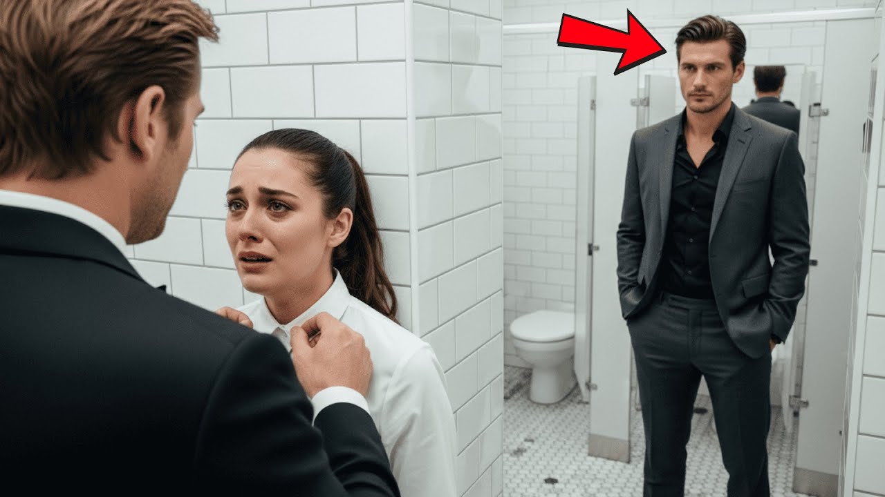 Gérant Du Restaurant Traîna La Serveuse Timide Aux WC — Ignorant Que Le Millionnaire Était Tout Près