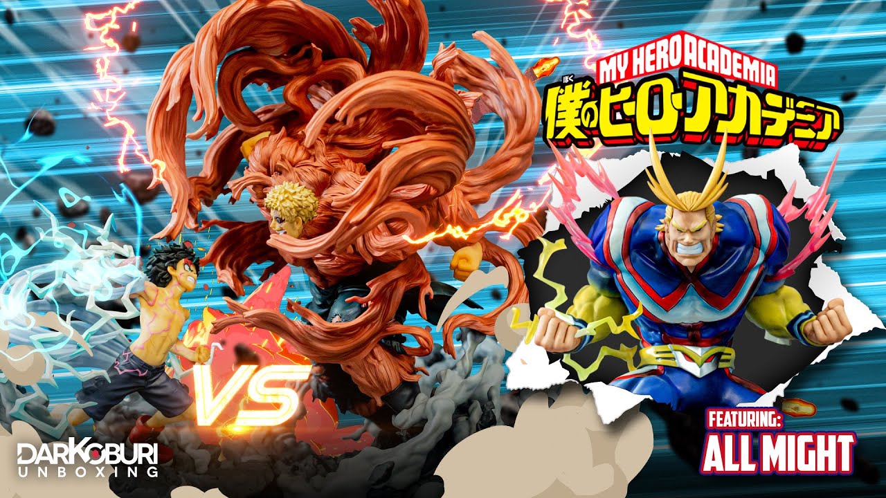 MHA; All Might, Deku vs Muscular x S-Fire - Darkoburi Unboxing