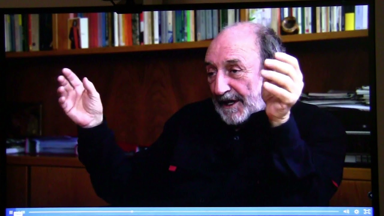 LUCA insieme a UMBERTO  GALIMBERTI