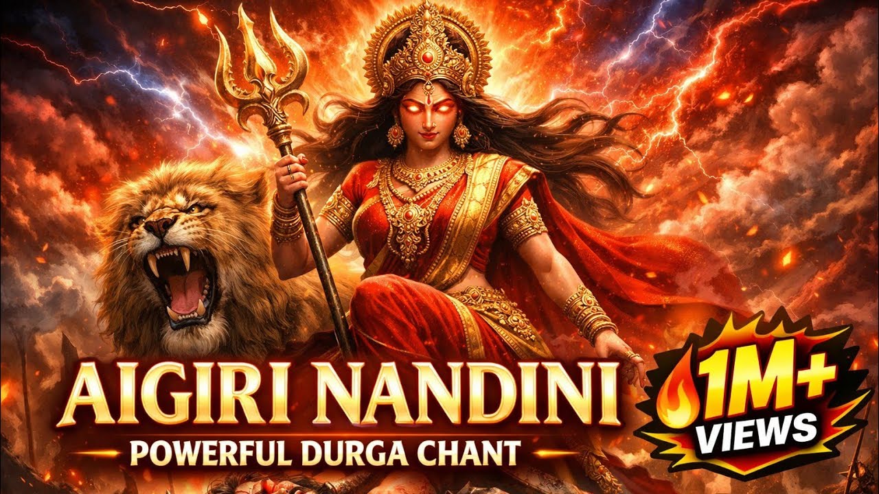 Aigiri Nandini – Mahishasura Mardini Stotram | Powerful Durga Chant | 21 Sacred Shlokas