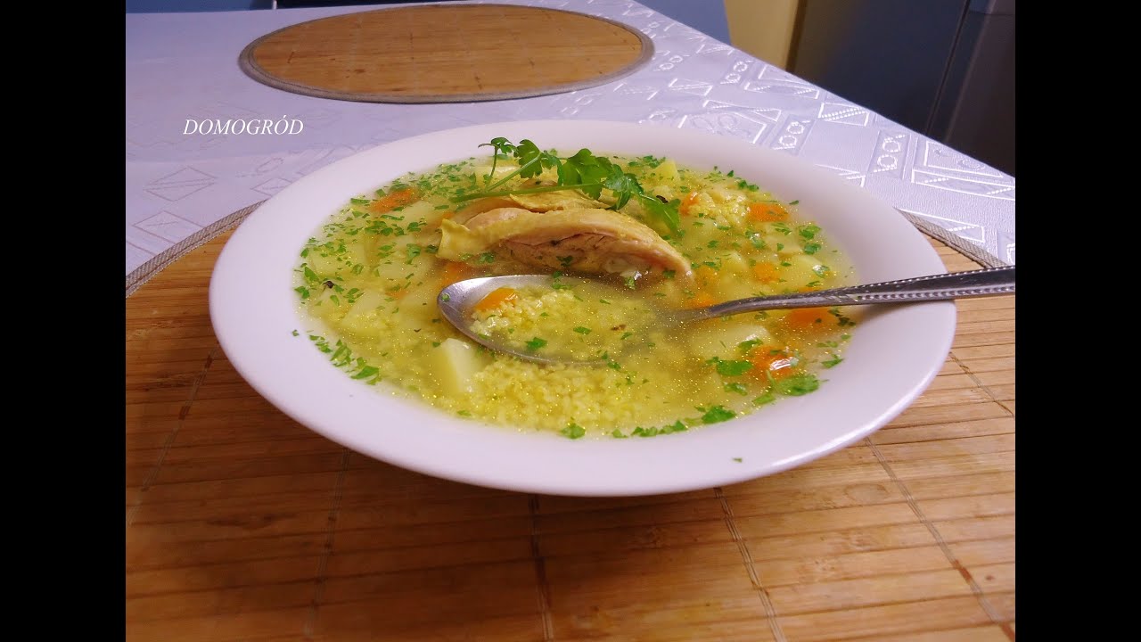 Krupnik z kurczakiem czyli przepis na pyszną zupę z kaszą