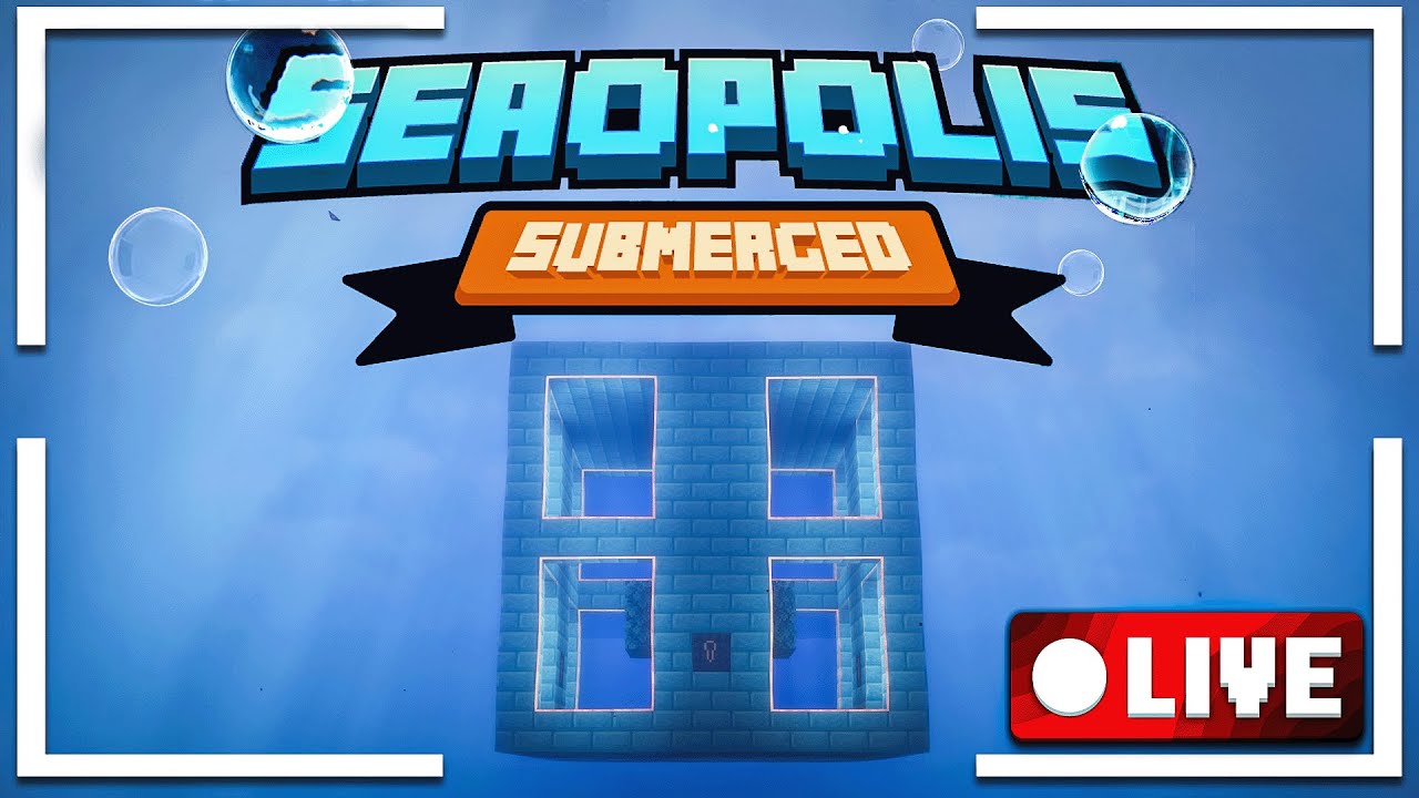 ⚓ A NEW LIFE UNDERWATER | Seaopolis Submerged | Livestream 01