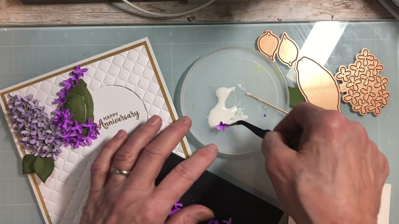 Spellbinders Lilac by Susan Tierney-Cockburn How-To