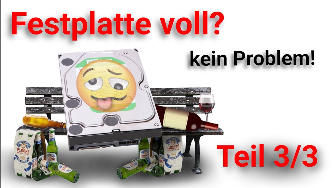 Festplatte voll? Mit Treesize Speicherfresser finden (Tutorial, deutsch)