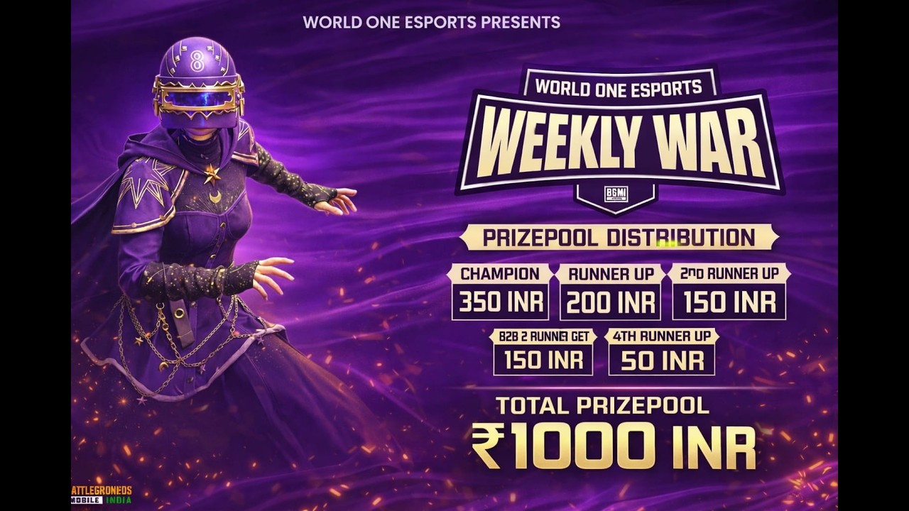 WEEKLY WAR | GRAND FINAL ROUND | WORLD ONE ESPORTS