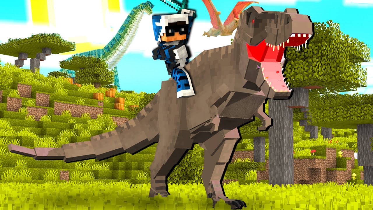 IL MIO NUOVO CUCCIOLO DI DINOSAURO SU MINECRAFT - ITA
