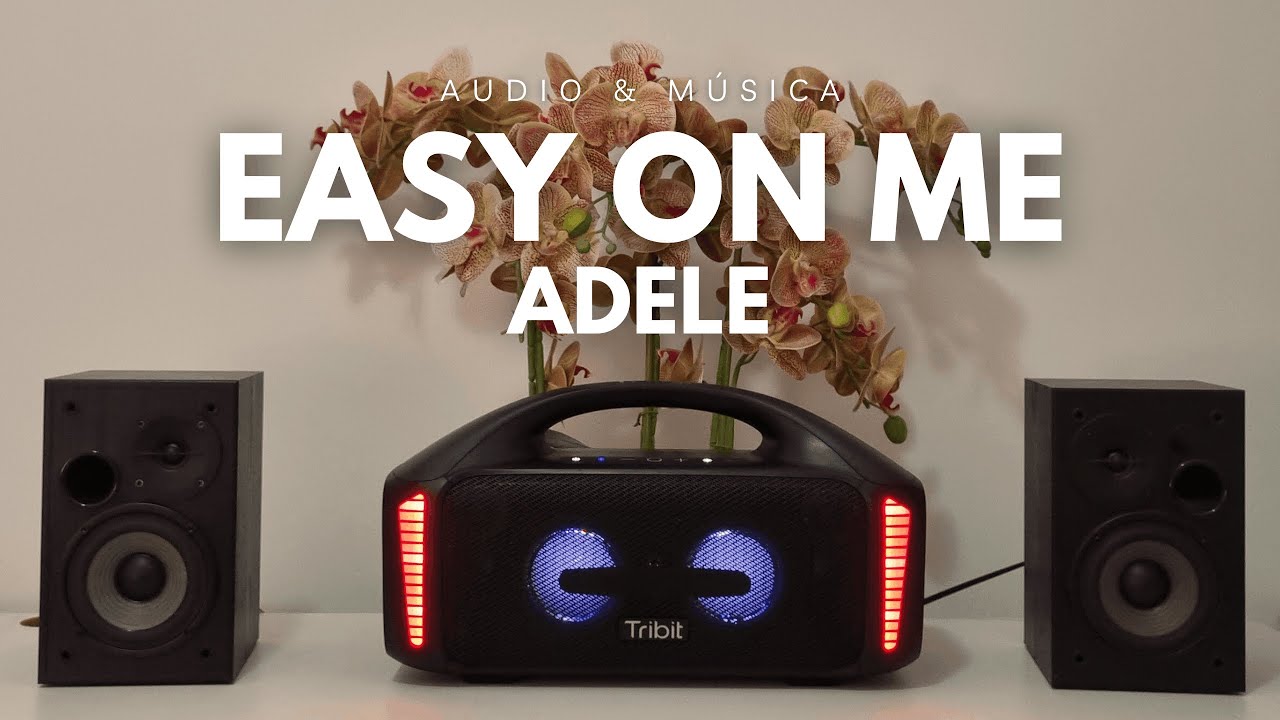 Tribit Stormbox Blast Vs Edifier R1580MB Playing Easy On Me - Adele