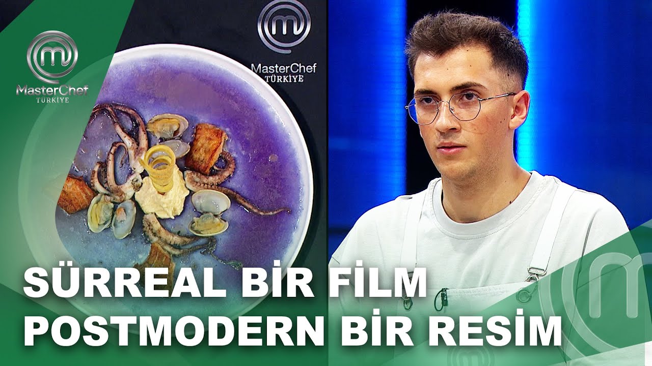 Şeflerden Tunahan'ın Tabağına Sanatsal Bir Eleştiri&nbsp;Geldi | MasterChef T&uuml;rkiye 18.07.2025