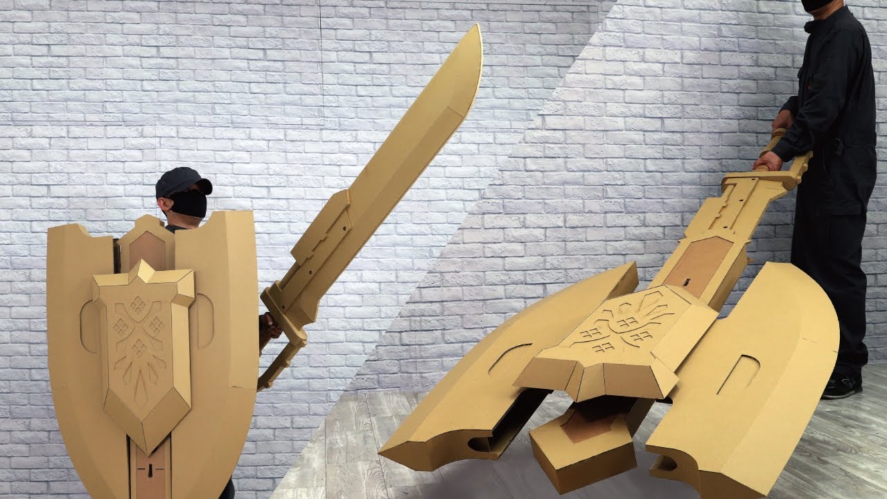 【MONSTER HUNTER】Charge Blade！ картон своими руками