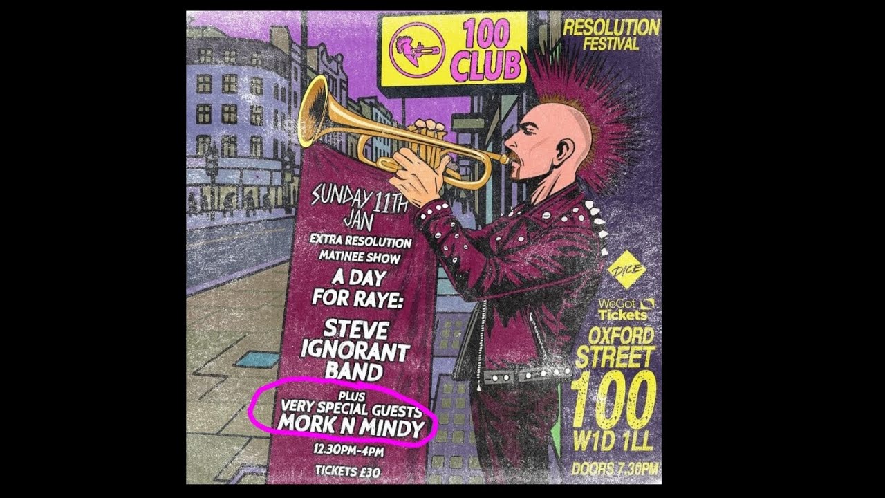 MORK N MINDY (SLEAFORD MODS) 'Full Set' Live@ The 100 Club,Oxford St, London 11/01/26 A Day For Raye