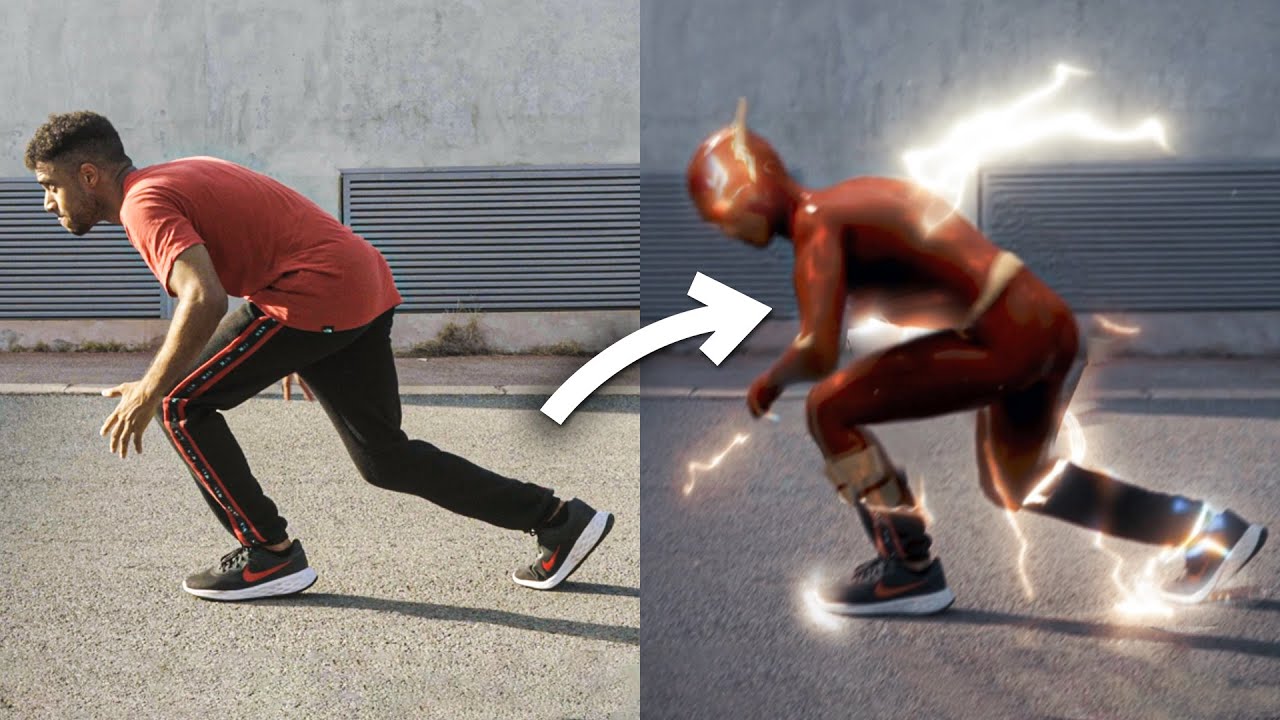 Comment je me suis transformé en The Flash | TUTO VFX