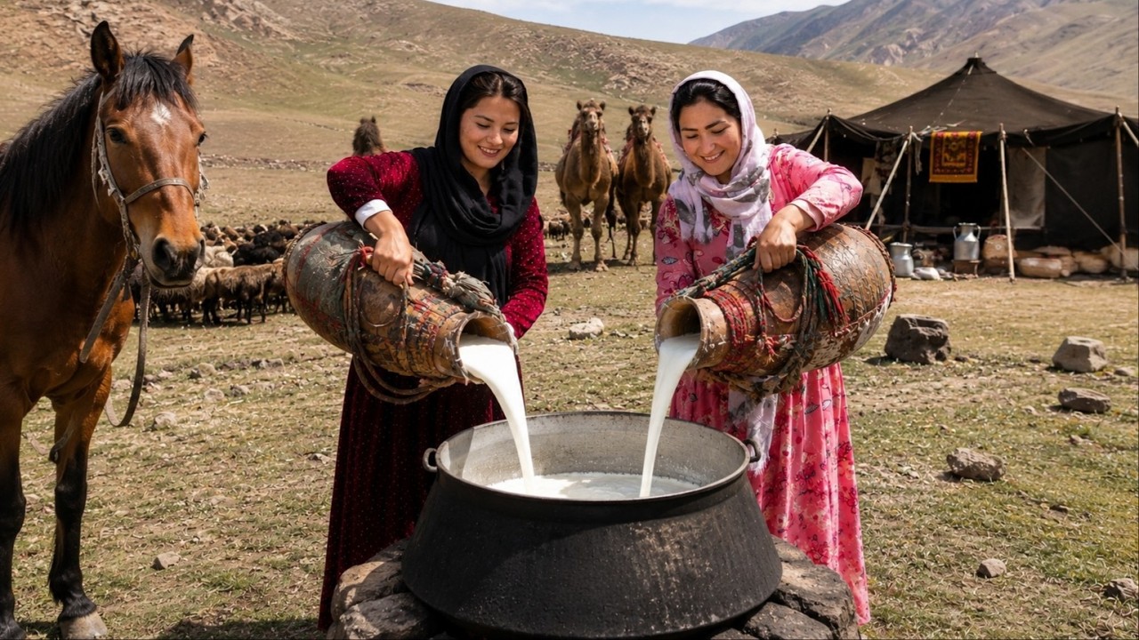 Morning to night | nomadic girls