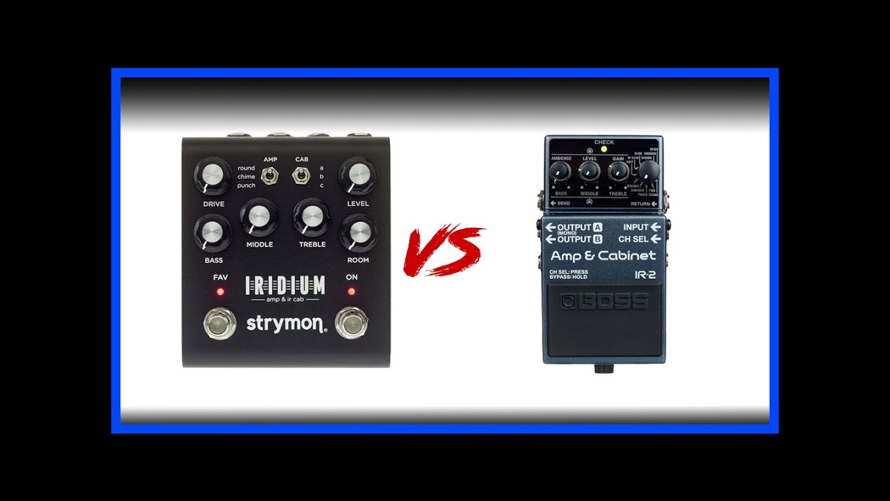 Strymon Iridium vs IR-2 (Marshall SL 1959 emulation)