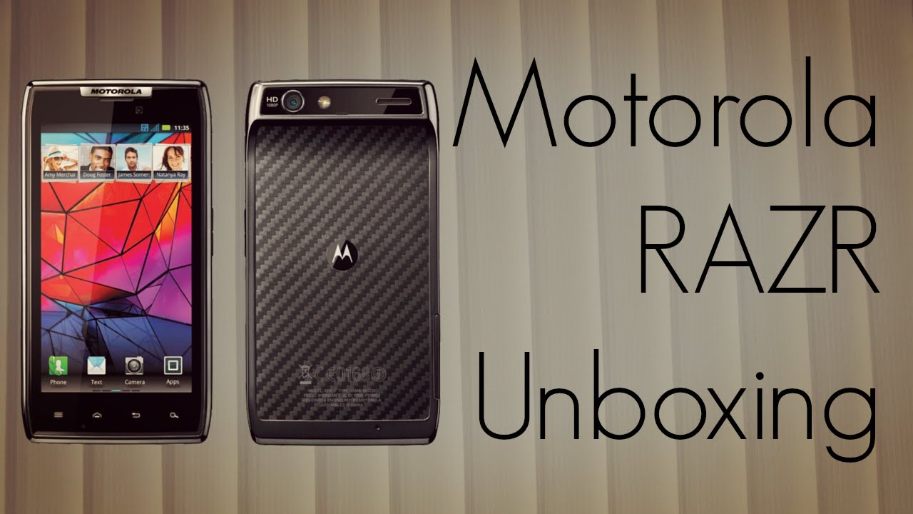 Motorola RAZR Unboxing - Slimmest Android Smart Phone XT912 Phone - PhoneRadar