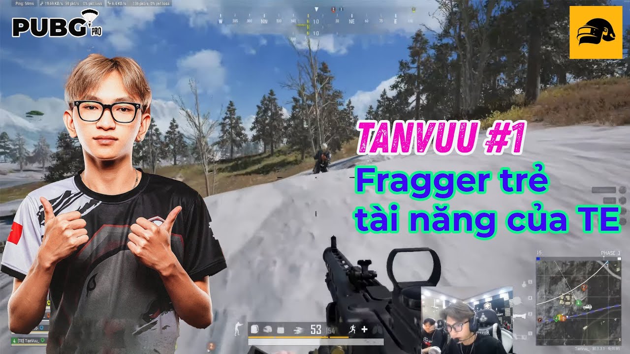 PUBG PC I TE_Tanvuu #1 I Fragger trẻ tài năng của The Expendables (TE)
