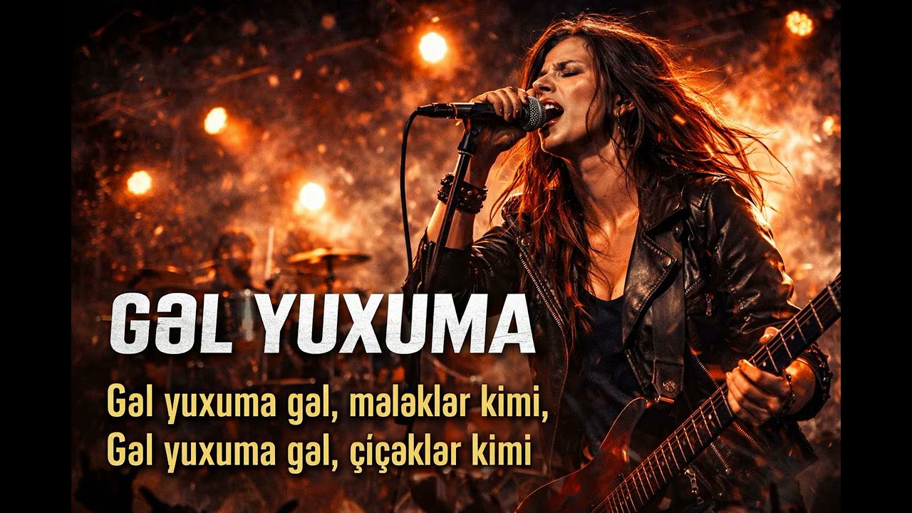 Gəl Yuxuma – Canlı Rock İfa | Baloğlan Əşrəfov | Dark Rock Cover (AI Version)