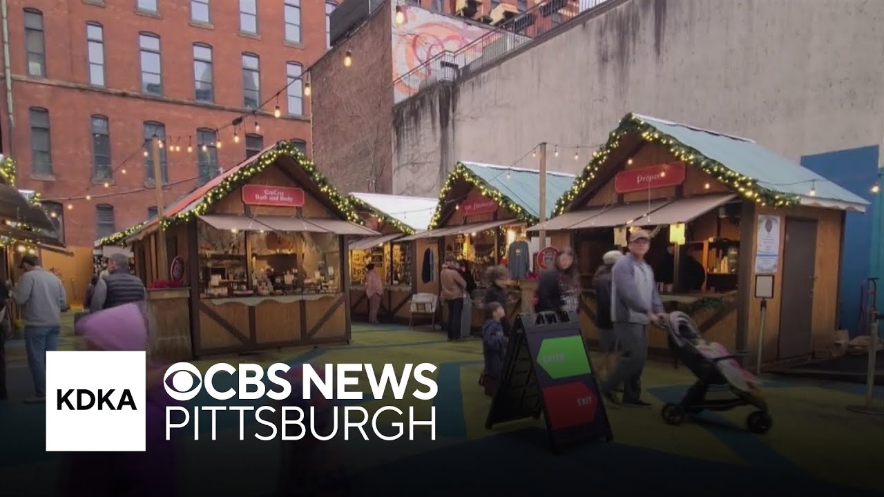 Pittsburgh holiday market sees high foot traffic despite venue change