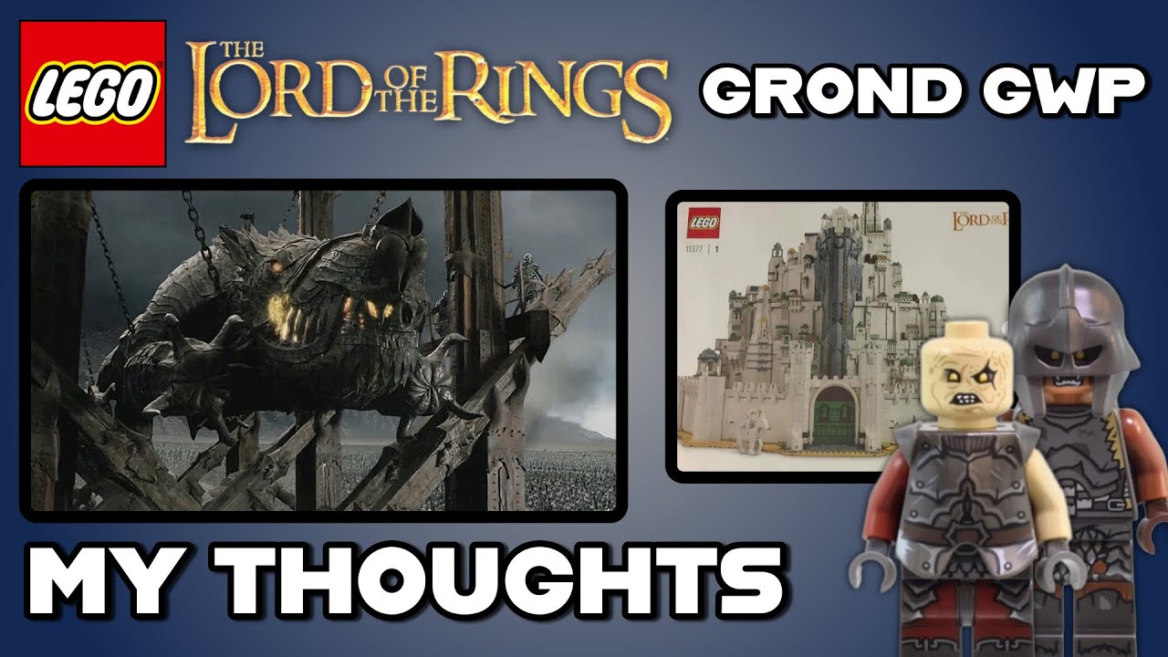 Lego Lord of the Rings GROND GWP rumour (+ Minas Tirith Instructions): My Thoughts!